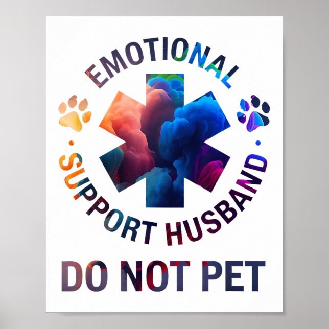 Poster Não Coloque o suporte emocional em marido (Frente)