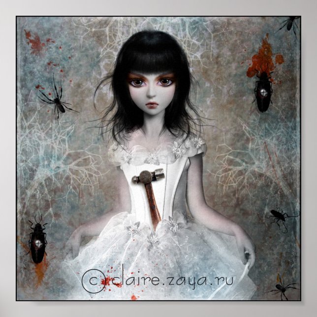 Poster Não comer o meu emperramento (Frente)