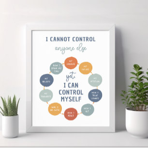 Poster Não Consigo Controlar Mais Ninguém 18X24