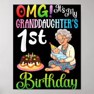 Poster Não consigo manter a calma netas aniversário de 7 