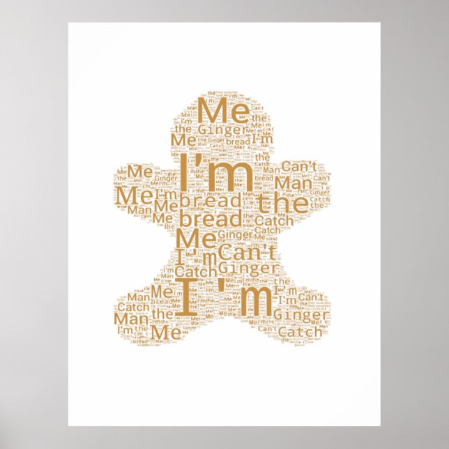 Pôster Não consigo me pegar (Frente)