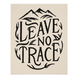 Pôster Não deixar rastreamento