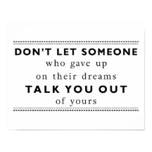 não deixe alguém que desistiu da citação motivacio