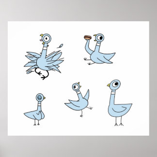 Poster Não deixe o pombo dirigir o barramento