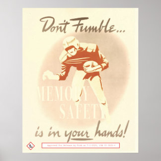 Poster Não desmoronar