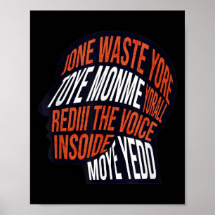 Poster Não desperdice seu tempo em mim Dentro de voz minh