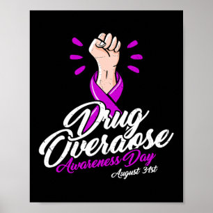 Poster Não Discrimina - Dia da Consciência da Sobredosage
