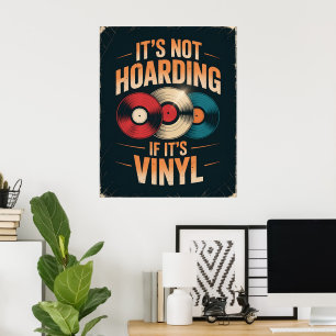 Poster Não é açambarcado se o seu vinil