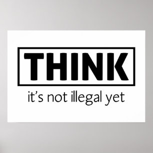 Poster Não é ilegal
