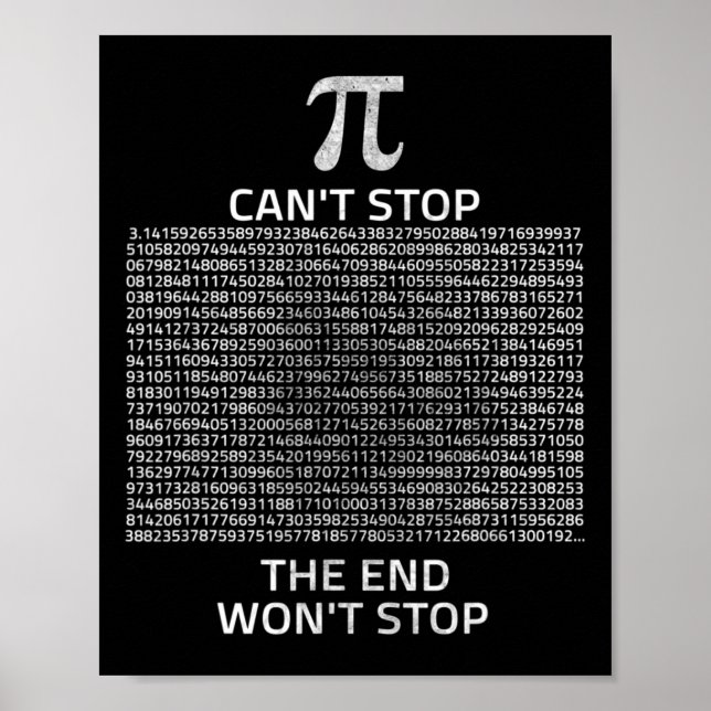 Poster Não é possível parar Pi Wont com o professor Vinta (Frente)