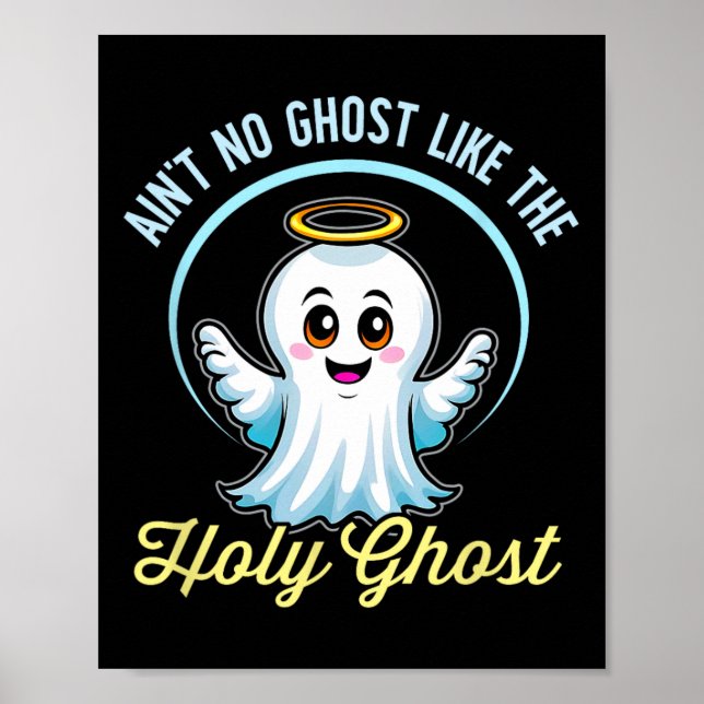 Poster Não é um fantasma como o Santo Espírito Engraçado  (Frente)