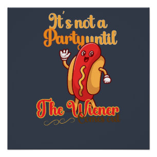 Pôster Não é uma festa até que o vencedor saia