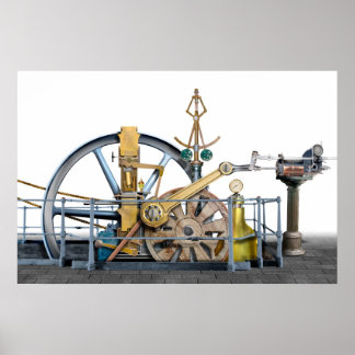 Poster Não é uma máquina a vapor...