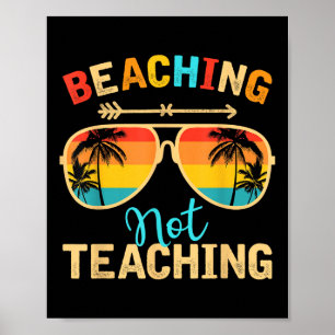 Poster Não Ensinando Modo De Professora No Verão Vaca
