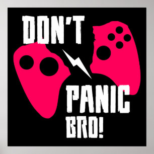 Poster Não entre em pânico, mano game