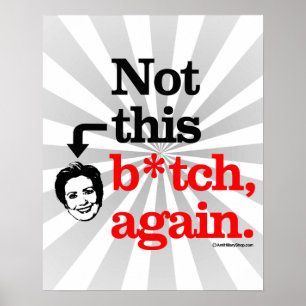 Poster Não este B-tch outra vez - png.png