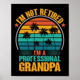 Poster Não Estou Aposentado, Sou Um Dia de os pais Profis
