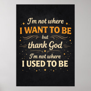 Poster Não Estou Onde Costumava Estar, Motivação para o S