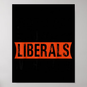 Poster Não Faça Piadas dos Liberais Sem Mim Camiseta Dive