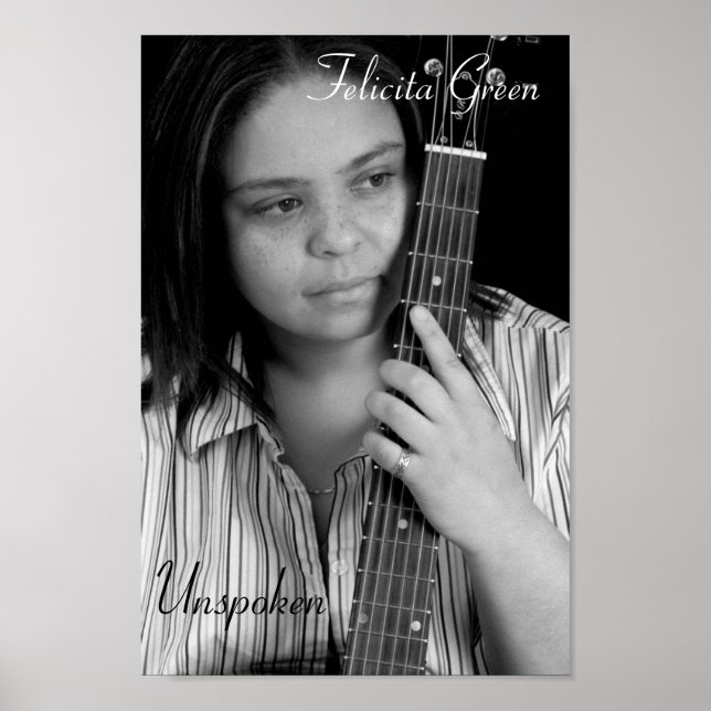 poster "Não Falado" (Frente)