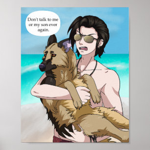 Poster Não fale comigo ou meu filho