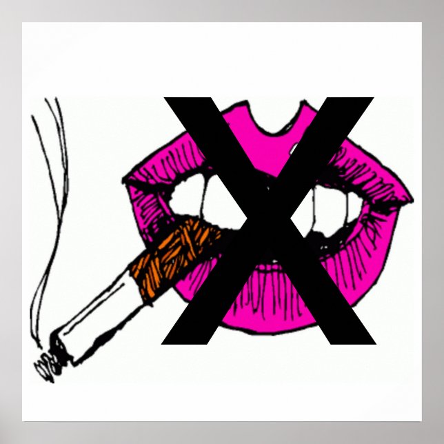 PÔSTER NÃO FUMAR (Frente)