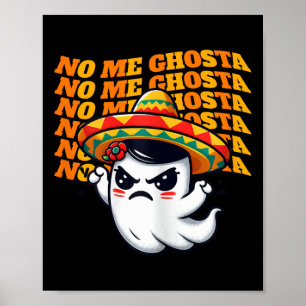 Poster Não, Ghosta Engraçado Mexicano Halloween Mulheres 