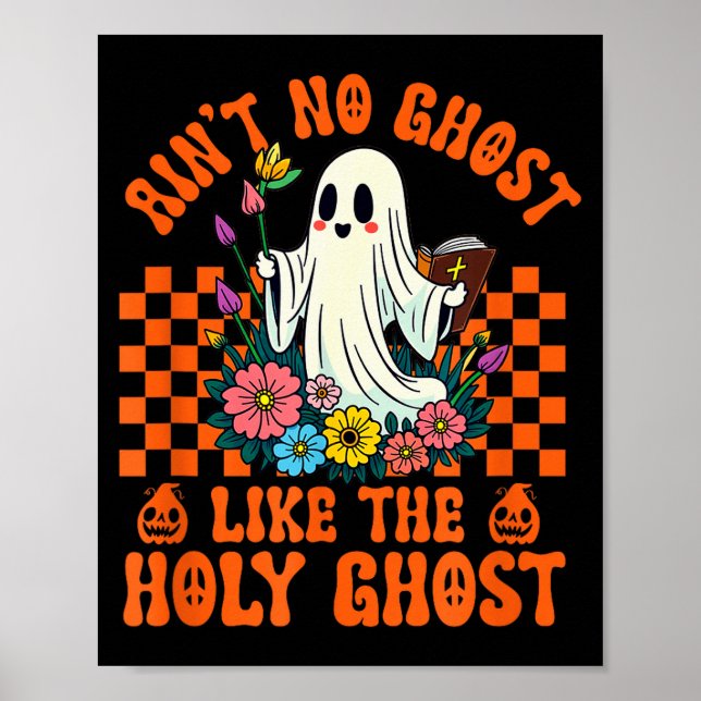 Poster Não Há Espírito Como O Espírito Santo Jesus Cristã (Frente)