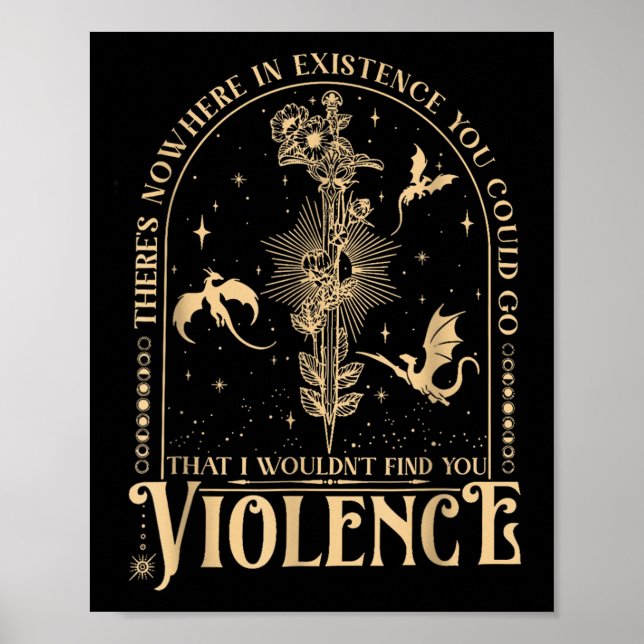 Poster Não Há Lugar Em Existência Que Você Poderia Ir Em  (Frente)