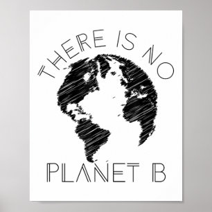 Poster Não Há Mundo B Contra O Aquecimento Global