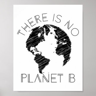 Poster Não Há Mundo B Contra O Aquecimento Global