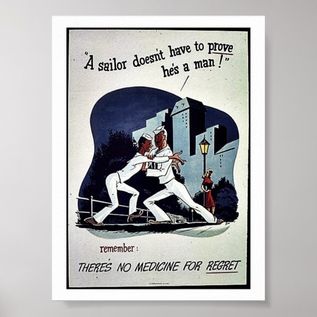 Pôster Não há nenhum medicamento para arrependimento (Frente)