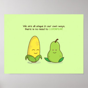 Poster Não há nenhuma necessidade de comparar citaçõe