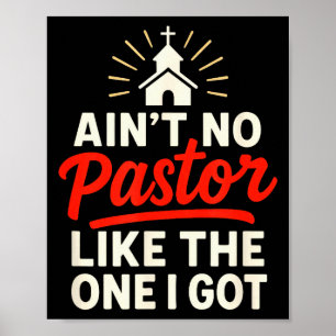Poster Não Há Pastor Como O Que Eu Tenho - Religião Crist