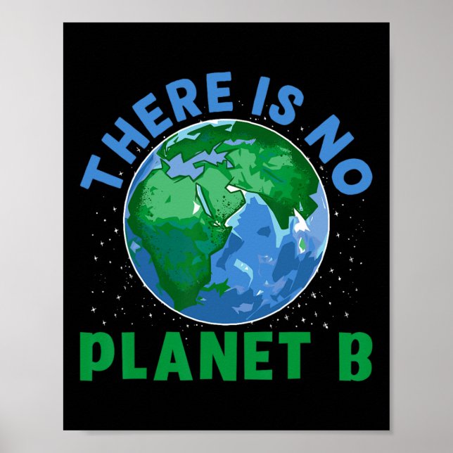 Poster Não Há Planeta B (Frente)