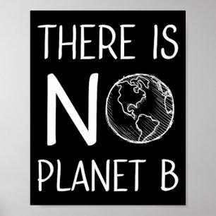 Poster Não Há Planeta B Conscientização Ativismo Ambienta