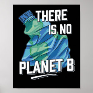 Poster Não há planeta B, proteção ambiental