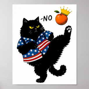 Poster Não Há Reis Na América, Gato Negro Nós Somos As Pe