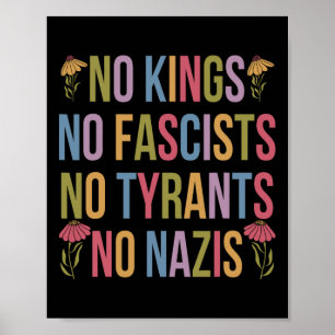 Poster Não Há Reis Na América Não Há Fascistas Nós, A Pol