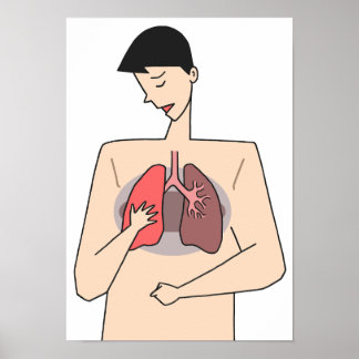 Poster Não ignore as doenças pulmonares.