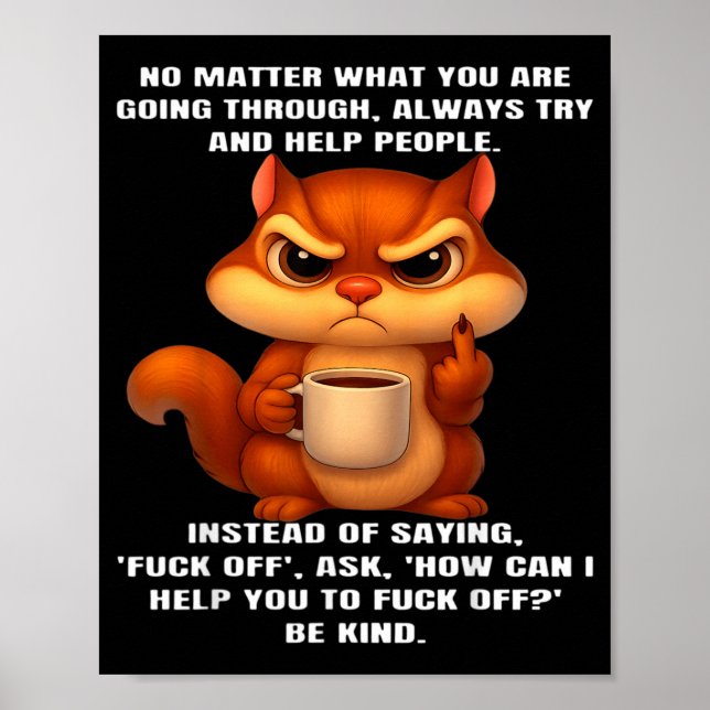 Poster Não importa pelo que você está passando, sempre te (Frente)