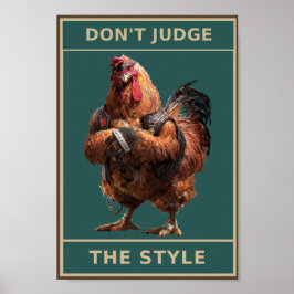 Poster Não julgue o estilo