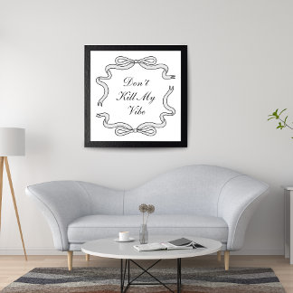 Poster Não Matar minha vibração