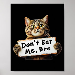 Poster Não Me Comam Gatos Para Trump 2024 Trum Venceu 202