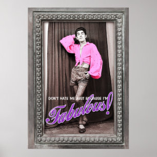 Pôster Não me deie apenas porque eu sou fabuloso [o