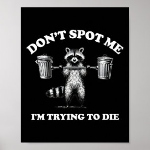 Poster Não me Descubra Estou Tentando Morrer