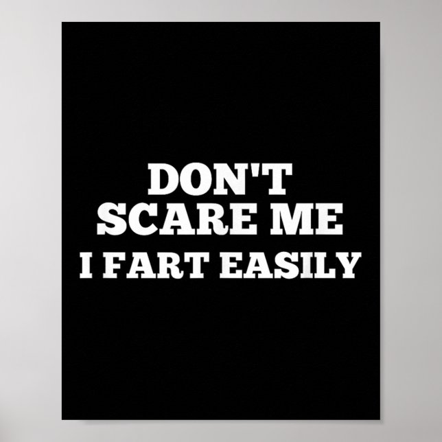 Poster Não Me Encosto Facilmente (Frente)