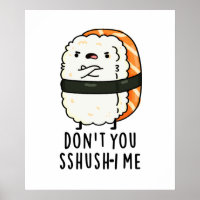 Não me esfregue, Engraçado Sushi Pun