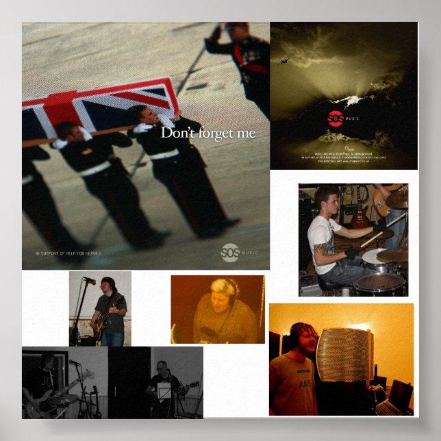 Pôster Não me esqueça (Frente)