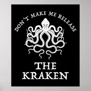 Poster Não me faça soltar o Kraken